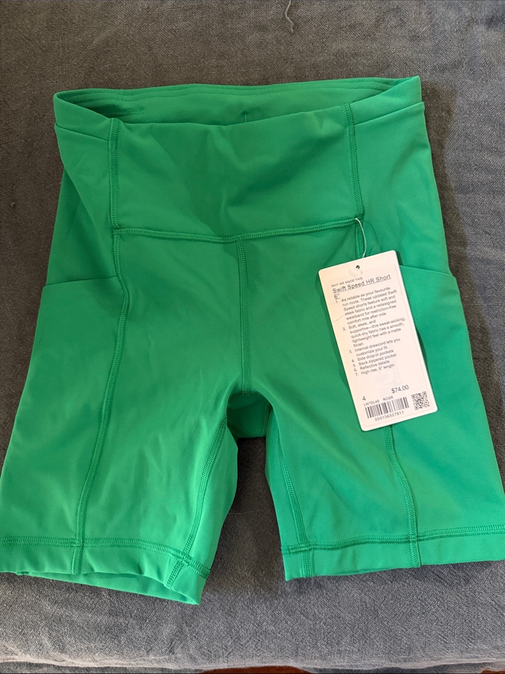 lululemon athletica Swift Spees HR short - 6”